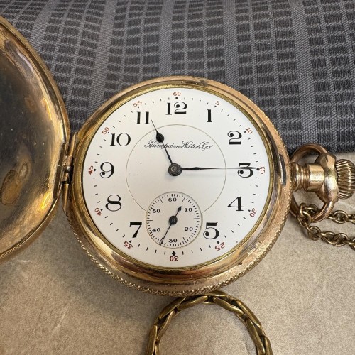Hampden Watch Co. Grade Wm. McKinley Pocket Watch image 2