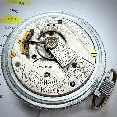 Waltham pocket watch