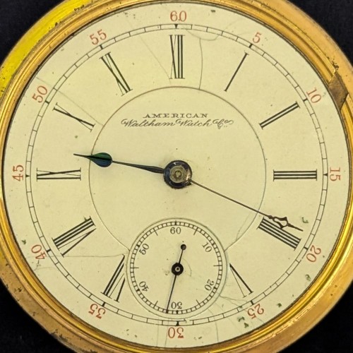 American Waltham Watch Co. Grade No. 35 Pocket Watch image 2