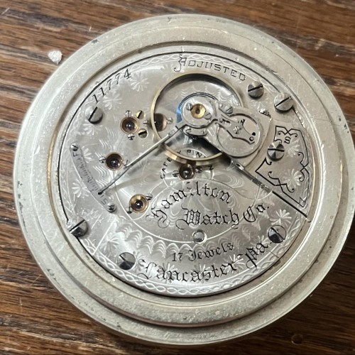 Hamilton Watch Co. Grade 936 Pocket Watch image 1