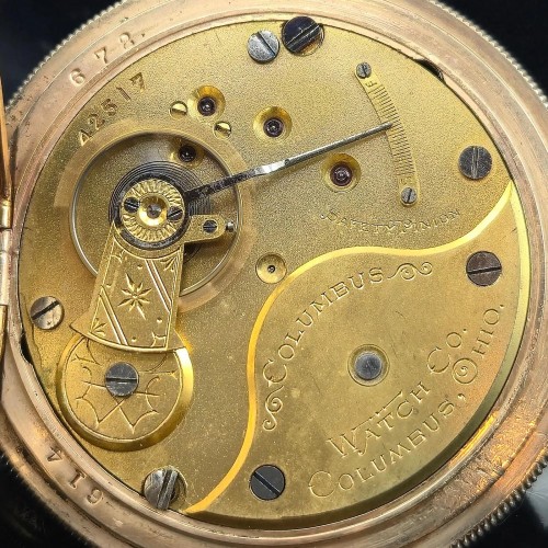 Columbus Watch Co. Grade 21 Pocket Watch image 1