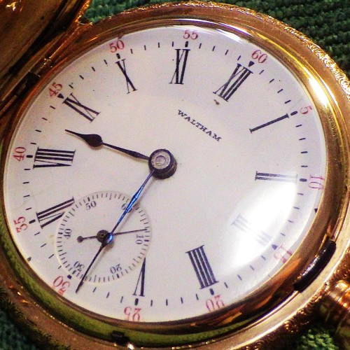 American Waltham Watch Co. Grade No. 18 Pocket Watch image 2