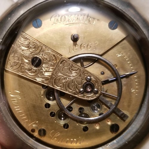 Boston Watch Co. Grade Samuel Curtis Pocket Watch Image