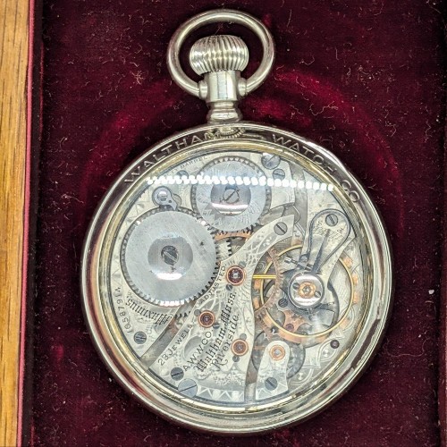 American Waltham Watch Co. Grade Maximus Pocket Watch image 2
