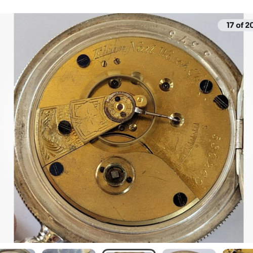 Elgin Grade 13 Pocket Watch Image