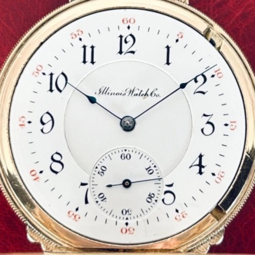 Illinois Watch Co. Grade 184 Pocket Watch image 2