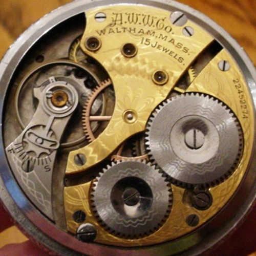American Waltham Watch Co. Grade No. 620 Pocket Watch image 1