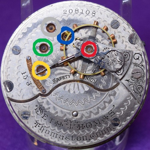 Seth Thomas Watch Co. Grade 159 Pocket Watch image 3