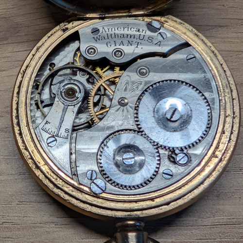 Waltham Grade Giant Pocket Watch Image