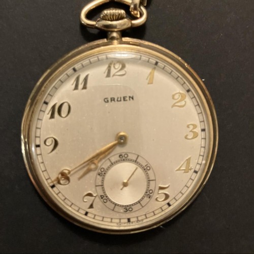 Gruen Watch Co. Pocket Watch Serial Number Lookup & Identify