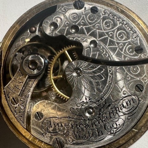 Waltham Grade Seaside Pocket Watch Image