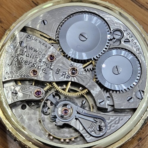 Waltham Grade Riverside Pocket Watch Image