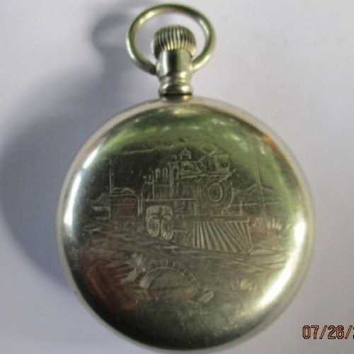American Waltham Watch Co. Grade No. 845 Pocket Watch image 3