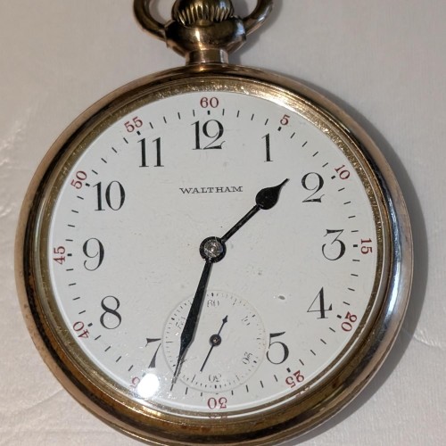 American Waltham Watch Co. Grade No. 645 Pocket Watch image 2