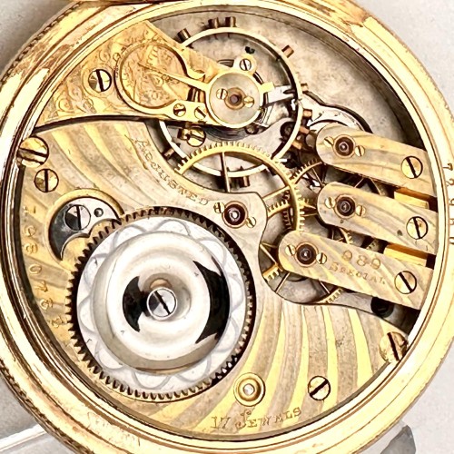 Illinois Watch Co. Grade 185 Pocket Watch image 1