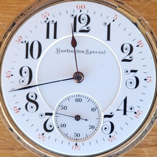 Illinois Watch Co. Grade 185 Pocket Watch image 2