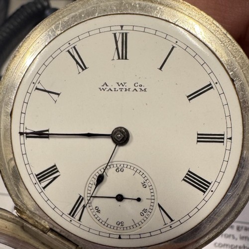 American Waltham Watch Co. Grade W.W.Co. Pocket Watch image 2
