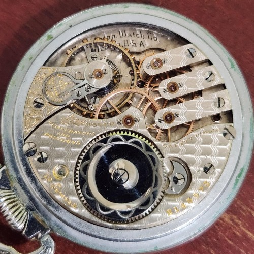 Illinois Watch Co. Grade 185 Pocket Watch image 1