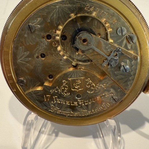 Hampden Watch Co. Grade Anchor Pocket Watch image 1