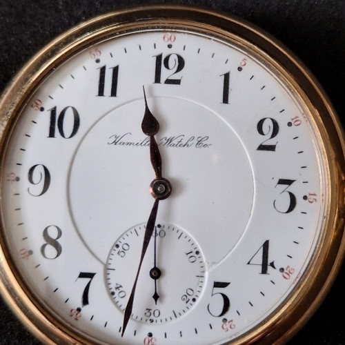 Hamilton Watch Co. Grade 971 Pocket Watch image 2