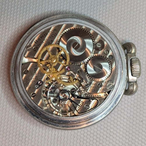 Hamilton Watch Co. Grade 4992B Pocket Watch image 1
