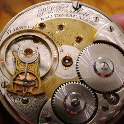 Waltham Grade P.S. Bartlett Pocket Watch Image