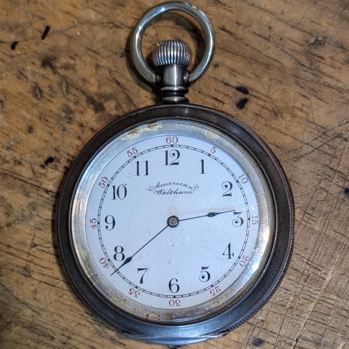 American Waltham Watch Co. Grade W Pocket Watch image 2