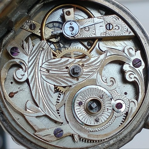 Swiss Generic Grade cylinder Pocket Watch Image