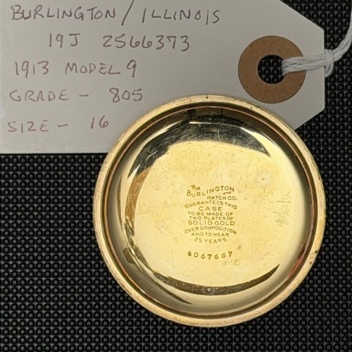 Illinois Watch Co. Grade 805 Pocket Watch image 4