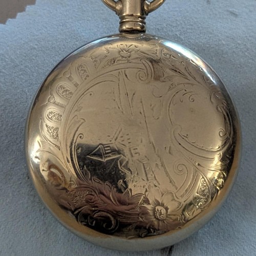 American Waltham Watch Co. Grade No. 825 Pocket Watch image 3