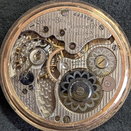 South Bend Watch Co. Grade 280 Pocket Watch image 1