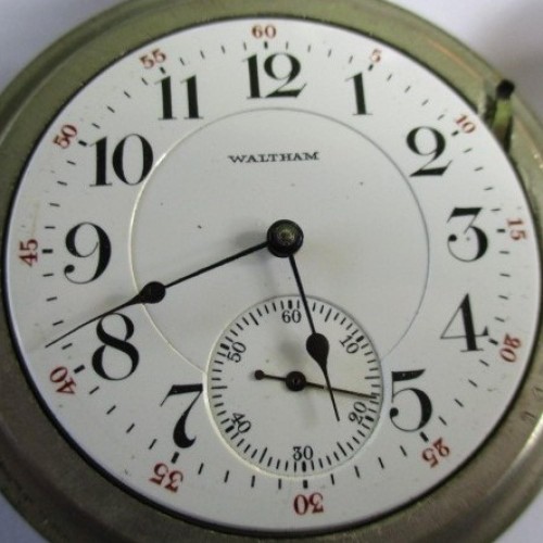American Waltham Watch Co. Grade No. 845 Pocket Watch image 2