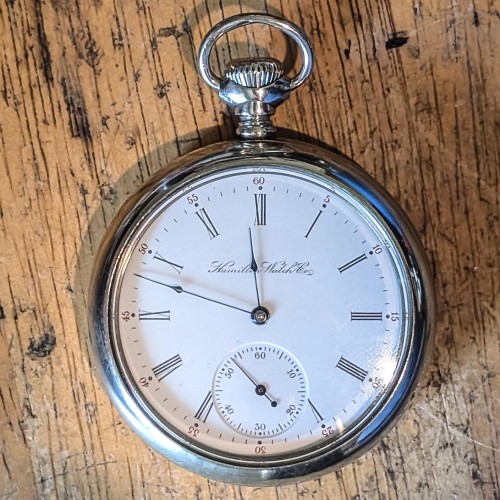 Hamilton Watch Co. Grade 976 Pocket Watch image 2