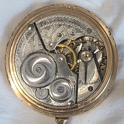 Elgin National Watch Co. Grade 291 Pocket Watch 