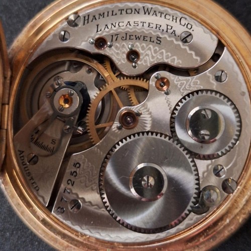 Hamilton Watch Co. Grade 975 Pocket Watch image 1