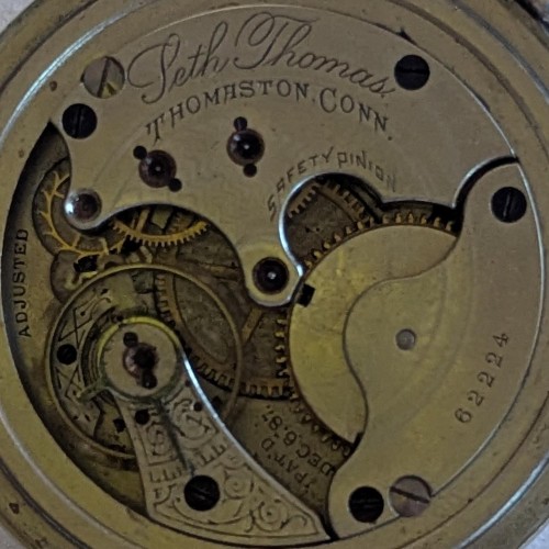 Seth Thomas Watch Co. Grade 197 Pocket Watch image 1