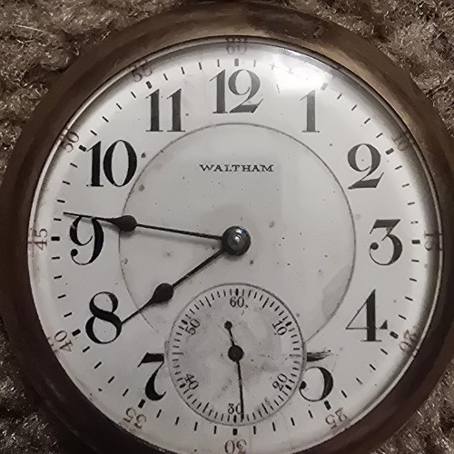 American Waltham Watch Co. Grade No. 845 Pocket Watch image 2
