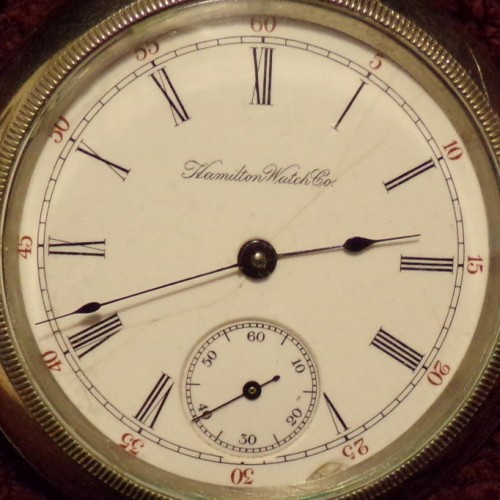 Hamilton Watch Co. Grade 927 Pocket Watch image 2