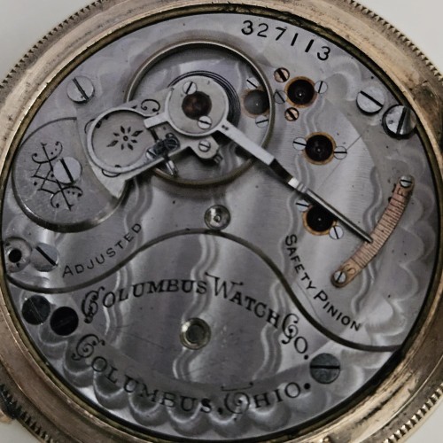Columbus Watch Co. Grade Unknown Pocket Watch Image