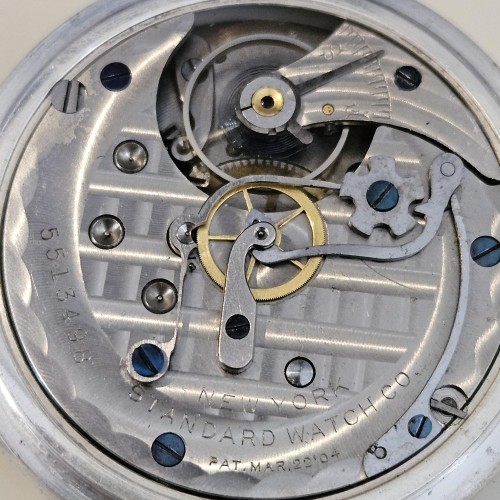 New York Standard Watch Co. Grade 164 Pocket Watch Image