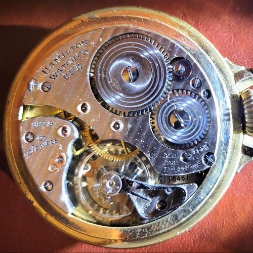 Hamilton pocket watch