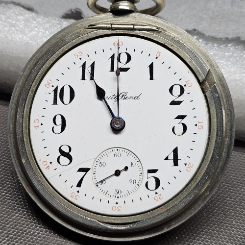 South Bend Watch Co. Grade 305 Pocket Watch image 2