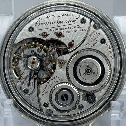 Illinois Grade Bunn Special Pocket Watch Image