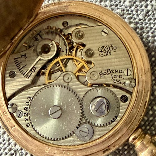 South Bend pocket watch