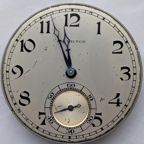 Hamilton Watch Co. Grade 916 Pocket Watch image 2