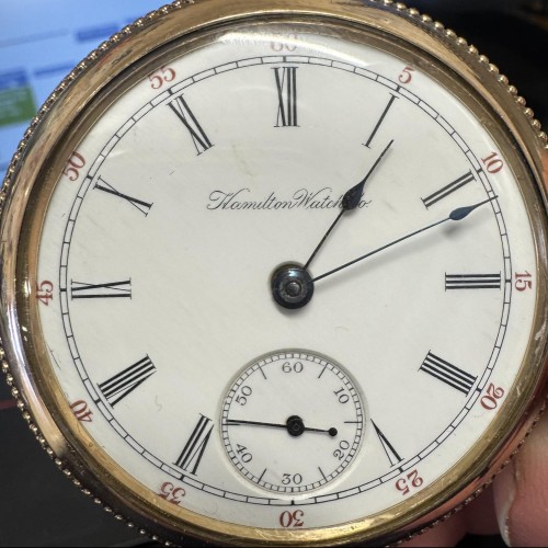 Hamilton Watch Co. Grade 927 Pocket Watch image 2