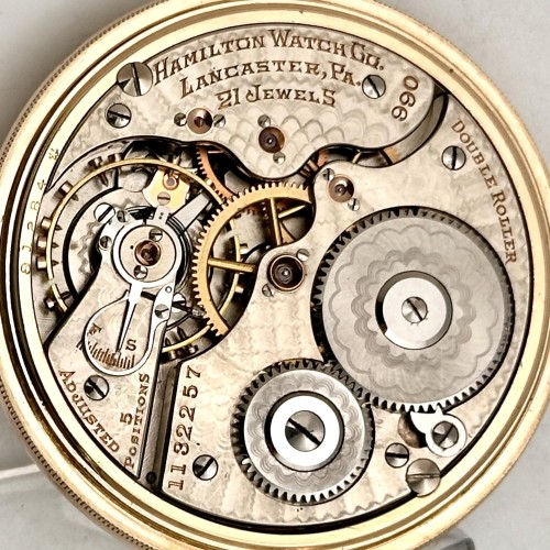 Hamilton Watch Co. Grade 990 Pocket Watch image 1