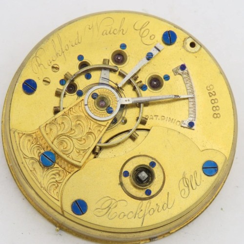 Rockford Watch Co. Grade Unknown Pocket Watch 