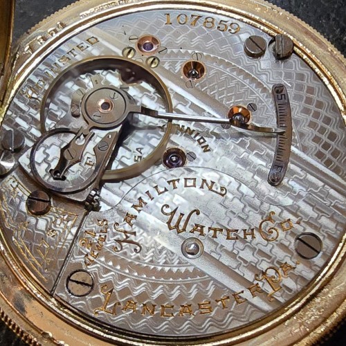 Hamilton pocket watch