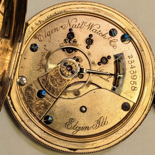 Elgin National Watch Co. Grade 80 Pocket Watch image 1